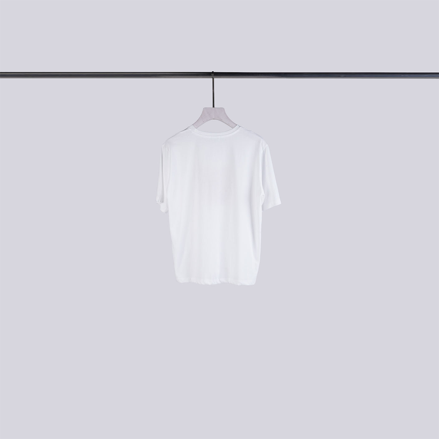 2顆番茄格紋愛心T | 百搭白