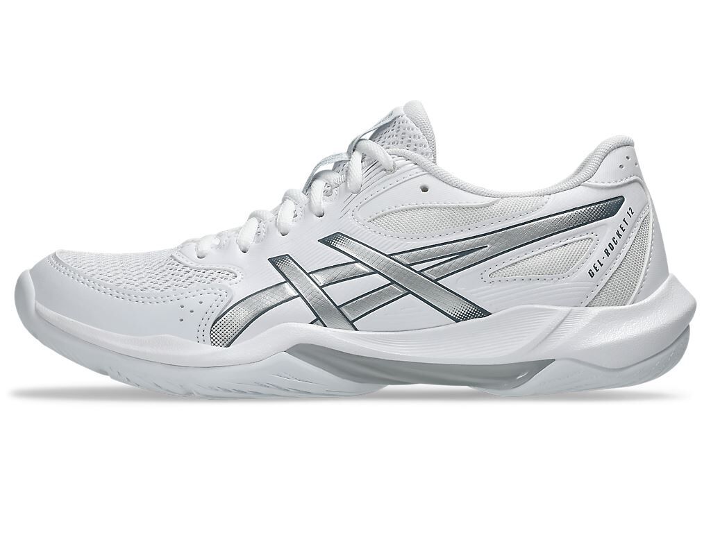 ASICS GEL-ROCKET 12 白色 排球/羽毛球/手球鞋