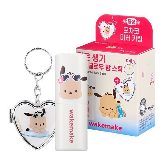 [Olive Young x Sanrio] WAKEMAKE 瑩潤光采潤唇膏 3.5g