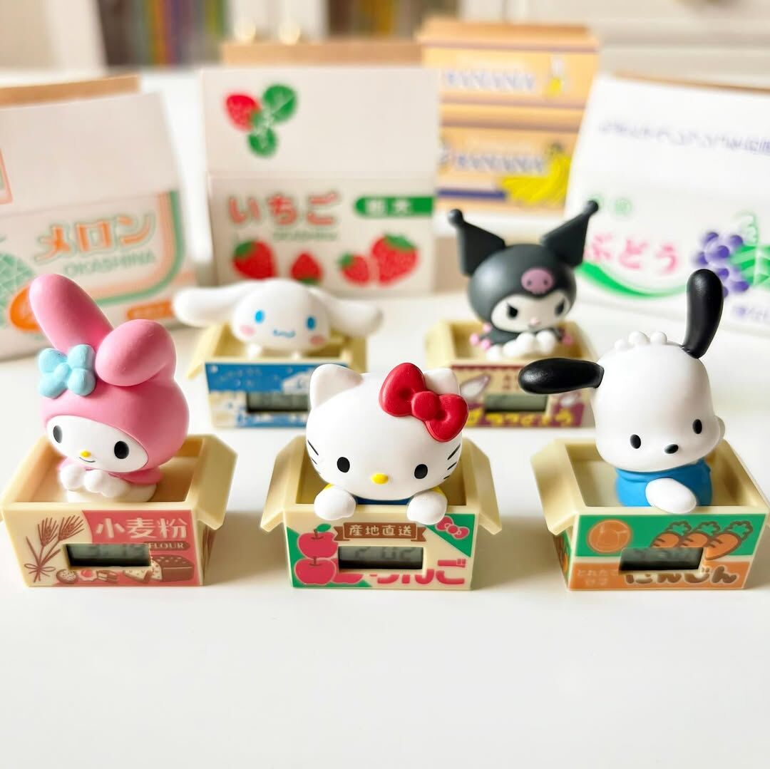 #現貨 🇯🇵三麗鷗 紙箱造型時鐘 扭蛋 盲盒