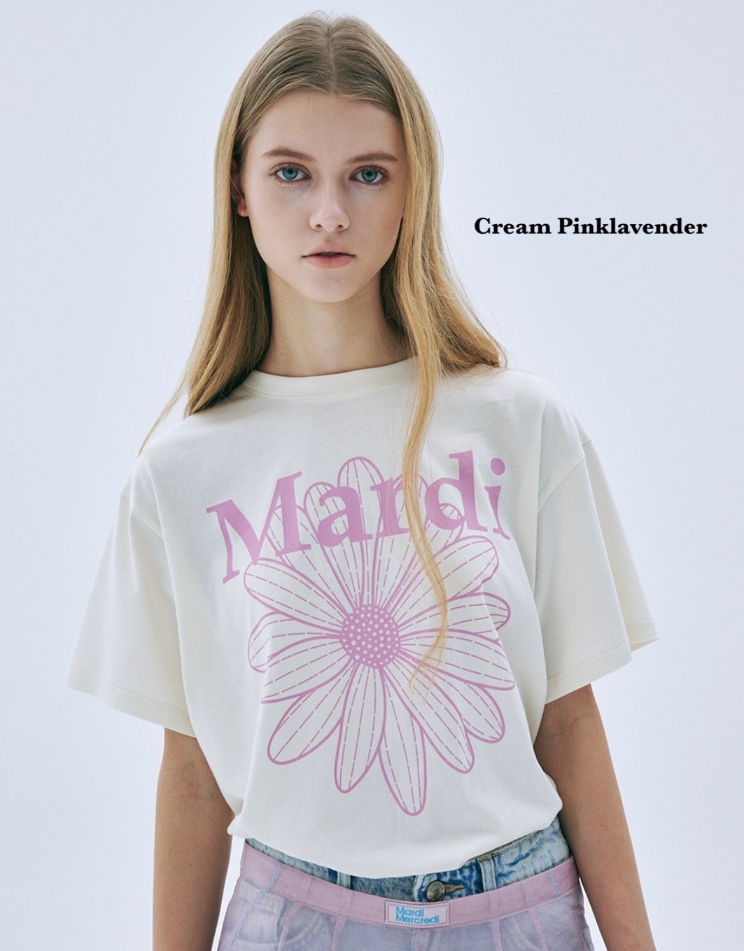 【優惠預訂】MARDI MERCREDI TSHIRT FLOWERMARDI（8色）