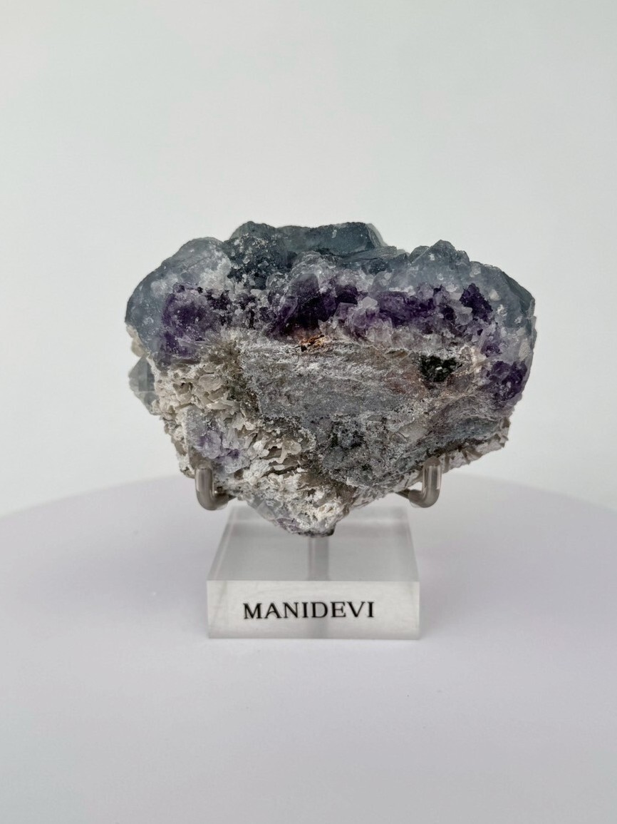 大天使連結礦頻-瑤港仙藍紫瑩石共生礦 MAGBFJ202415