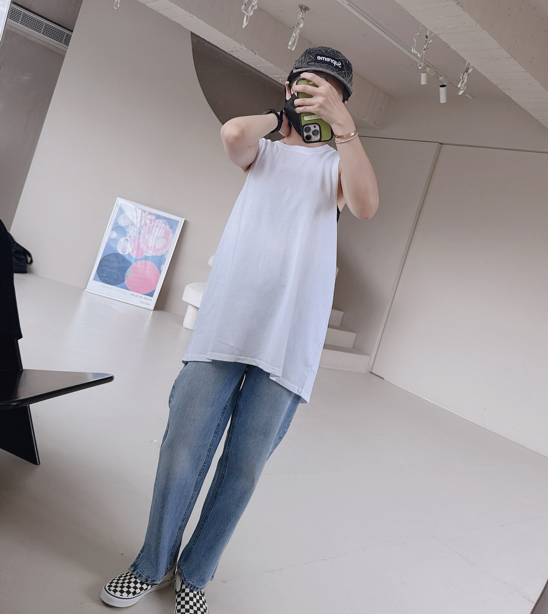 春夏新款/後開叉長版背心 MANIFEST正韓🇰🇷