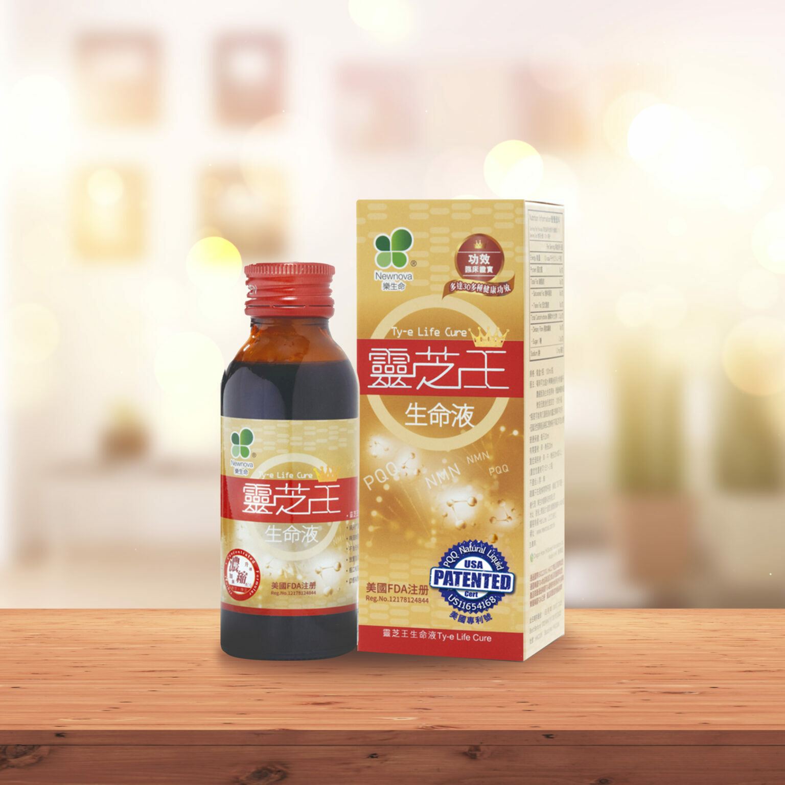 New Nova 樂生命 靈芝王生命液濃縮版 100毫升 [#LIVE0011]