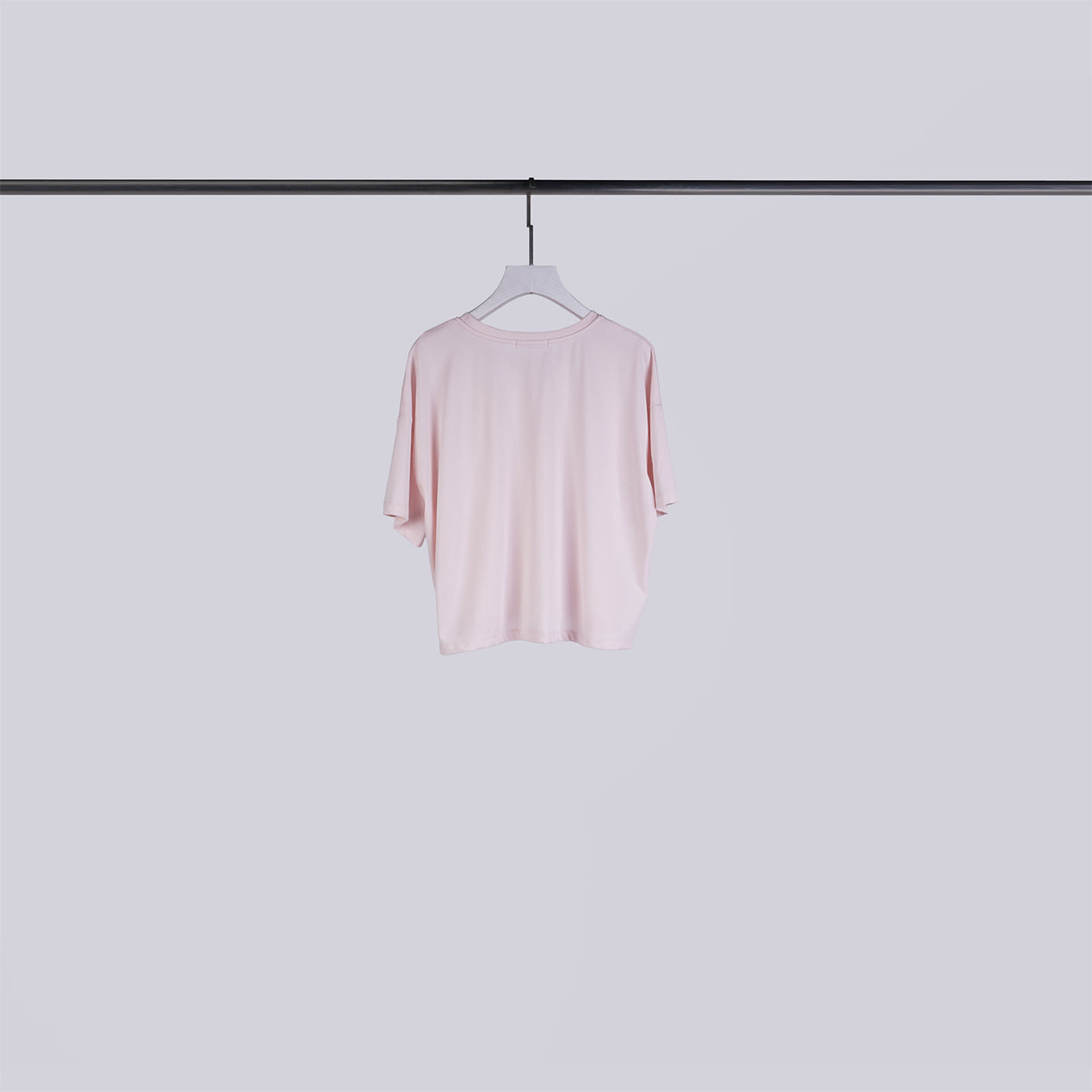 暈染英字舒適圓領T | 嫩嫩粉