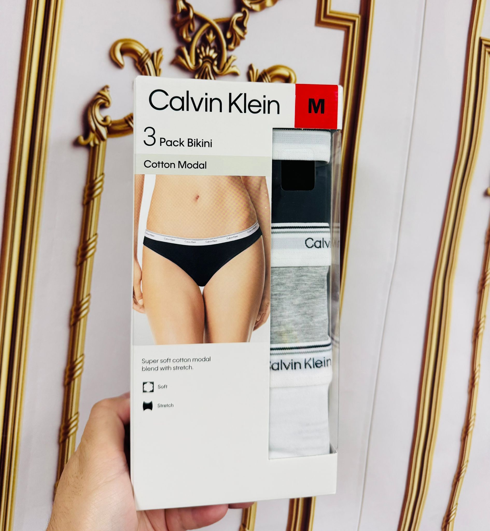 【直播】Calvin Klein Bikini LL0711508 3條裝女裝內褲 (顏色隨機)