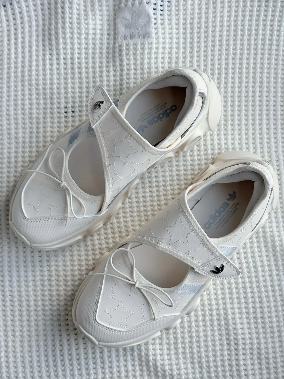 ADIDAS ADIFOM MEGAJANE 星星奶油銀 運動涼鞋 瑪莉珍 瑪麗珍 女鞋 JR4497 / 預購