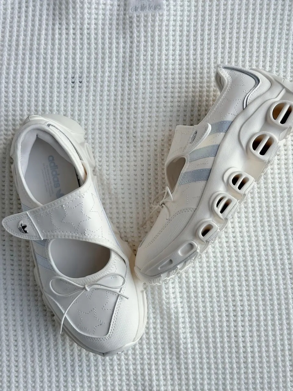 ADIDAS ADIFOM MEGAJANE 星星奶油銀 運動涼鞋 瑪莉珍 瑪麗珍 女鞋 JR4497 / 預購