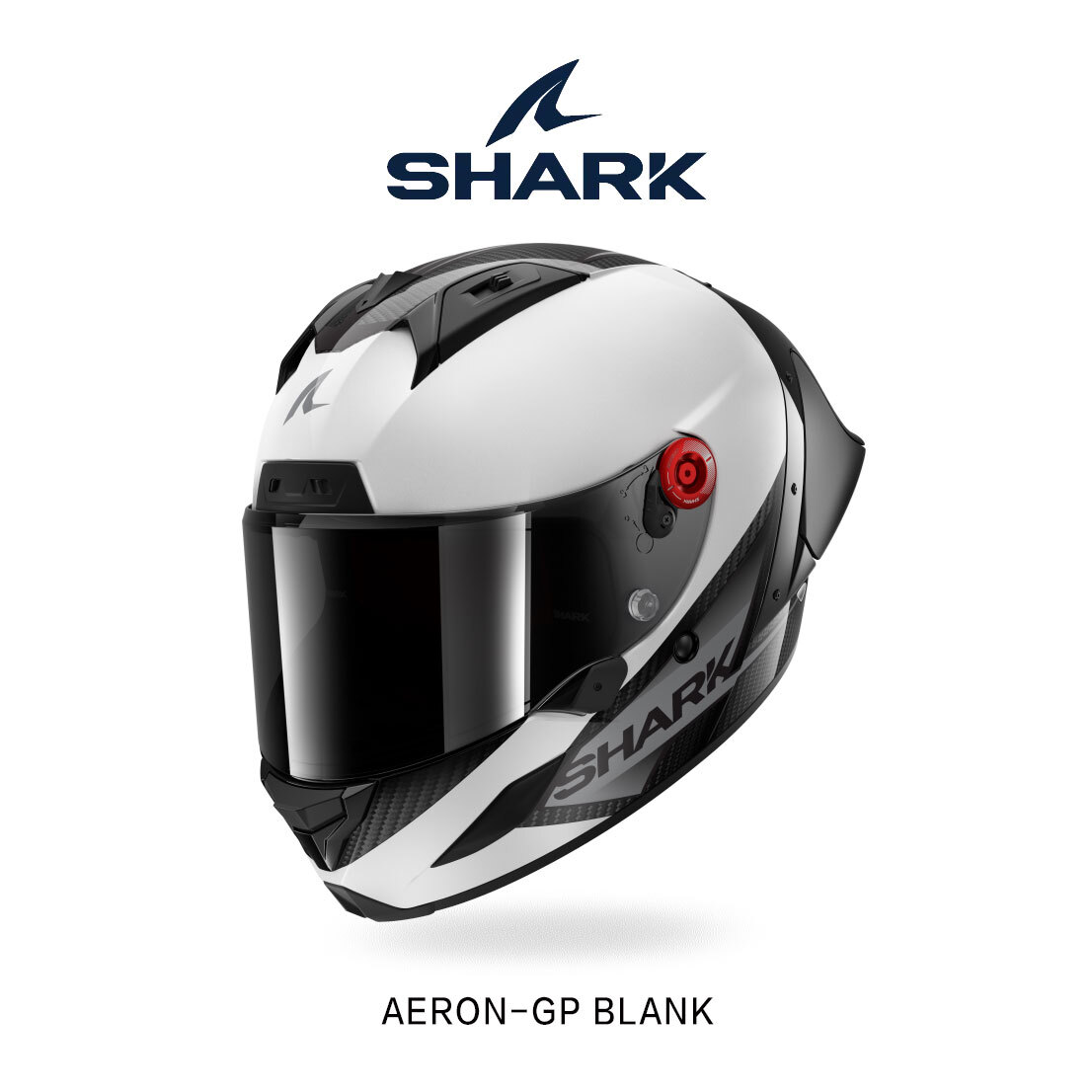 SHARK AERON-GP 素色 BLANK 白