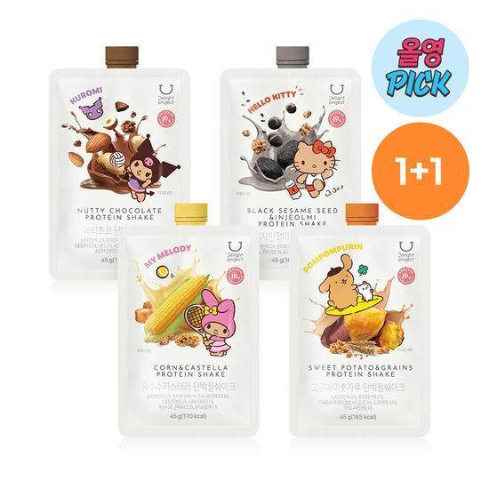 [Olive Young x Sanrio] Delight Project 能量蛋白飲【買一送一】