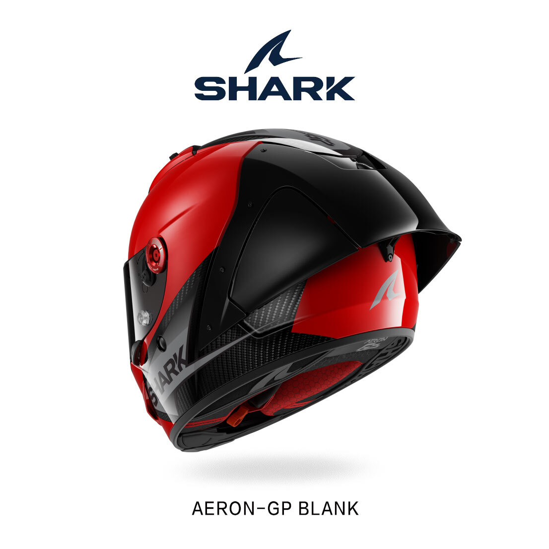 SHARK AERON-GP 素色 BLANK 紅