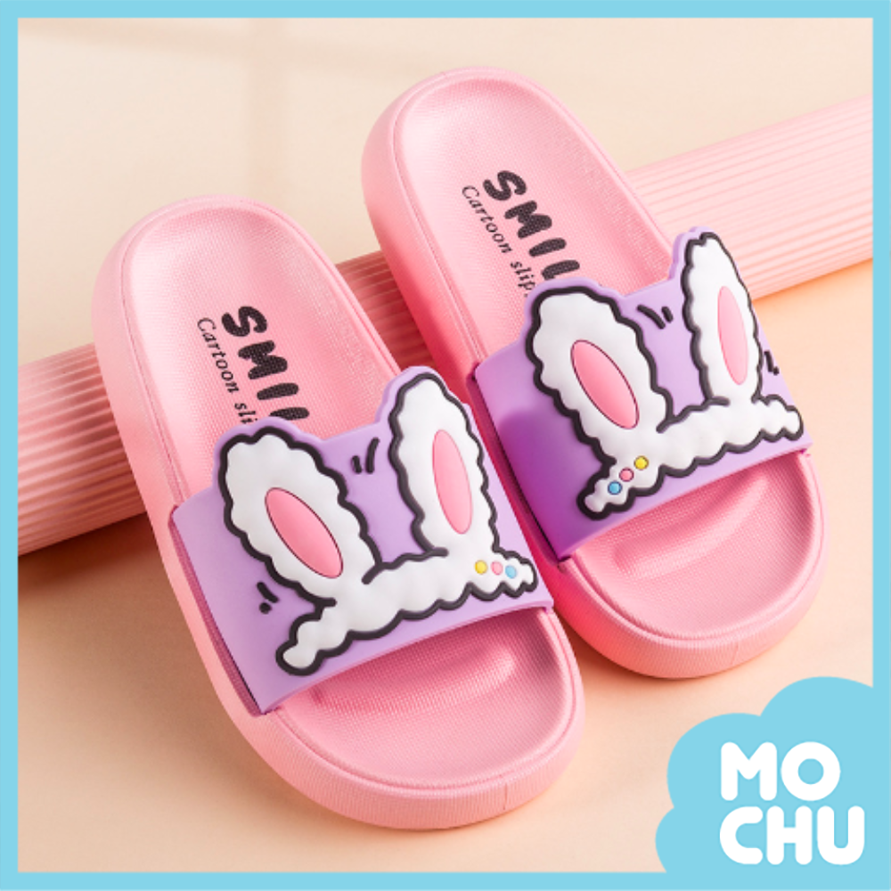 雲朵兔耳朵家居拖鞋(三色)