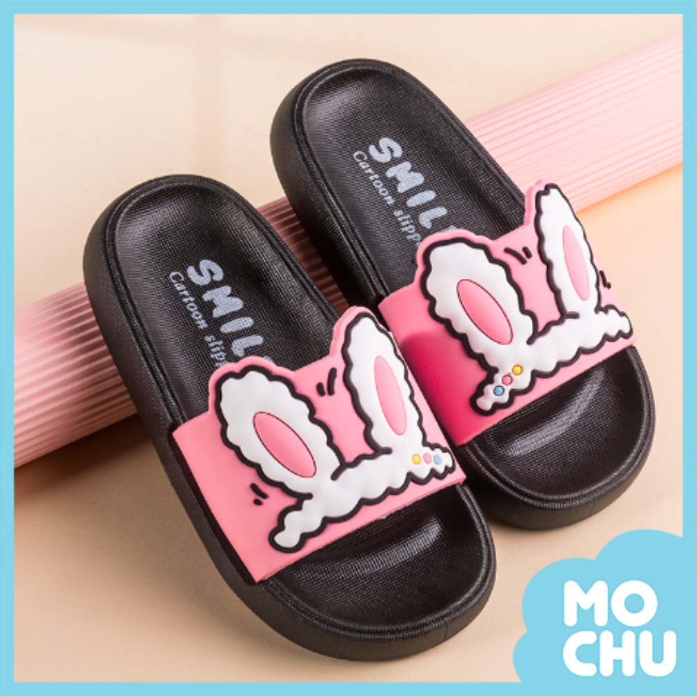 雲朵兔耳朵家居拖鞋(三色)