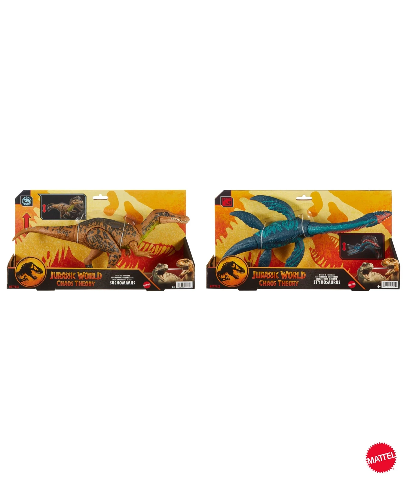 《 MATTEL 》 侏羅紀世界-巨型追蹤恐龍(含裝備)(隨機出貨)