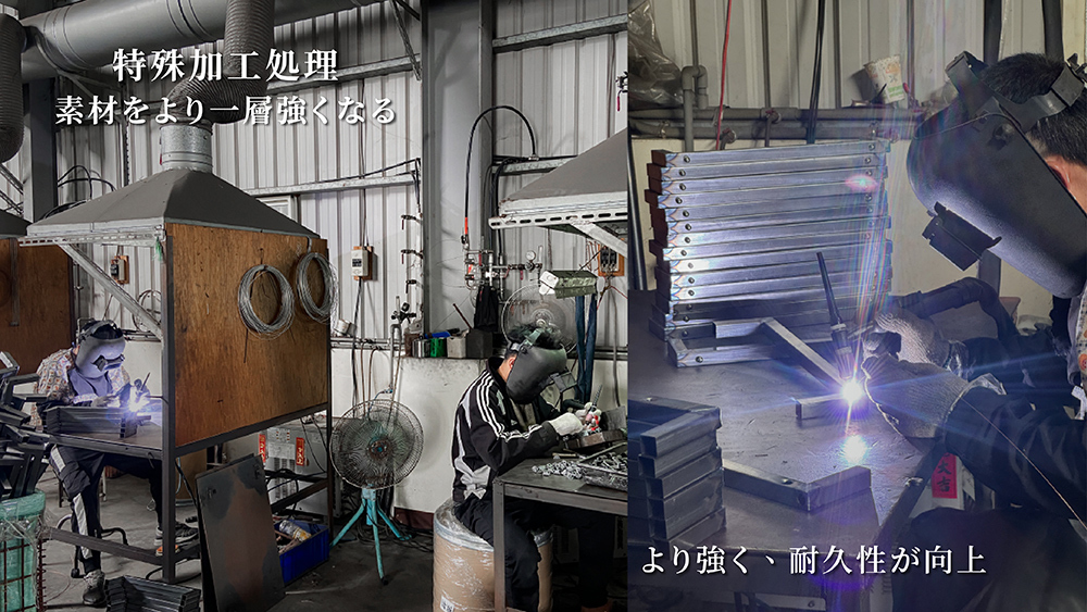 Luminous Series鋼製可伸縮雙層洗衣機置物架 寬56~82cm×深53～73cm(附收納籃×2)