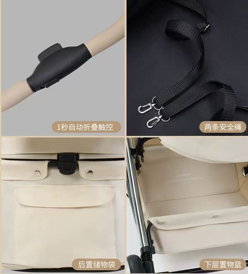 NYOTAIL DREAM 3 PLUS 宠物推车 一键自动收车 防水可承重 22KG