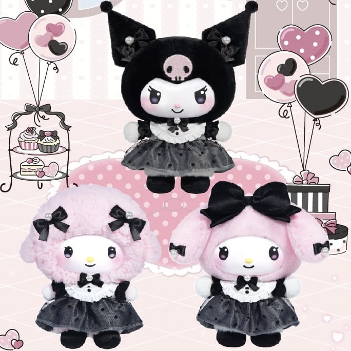 TOPTOY SANRIO 三麗鷗家族 姊妹穿搭 搪膠 毛絨吊飾 盲盒 酷洛米 美樂蒂 公仔 盲盒