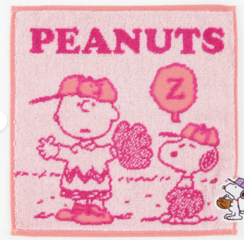 日本SNOOPY方巾25x25 (非日本製)