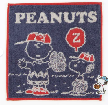 日本SNOOPY方巾25x25 (非日本製)