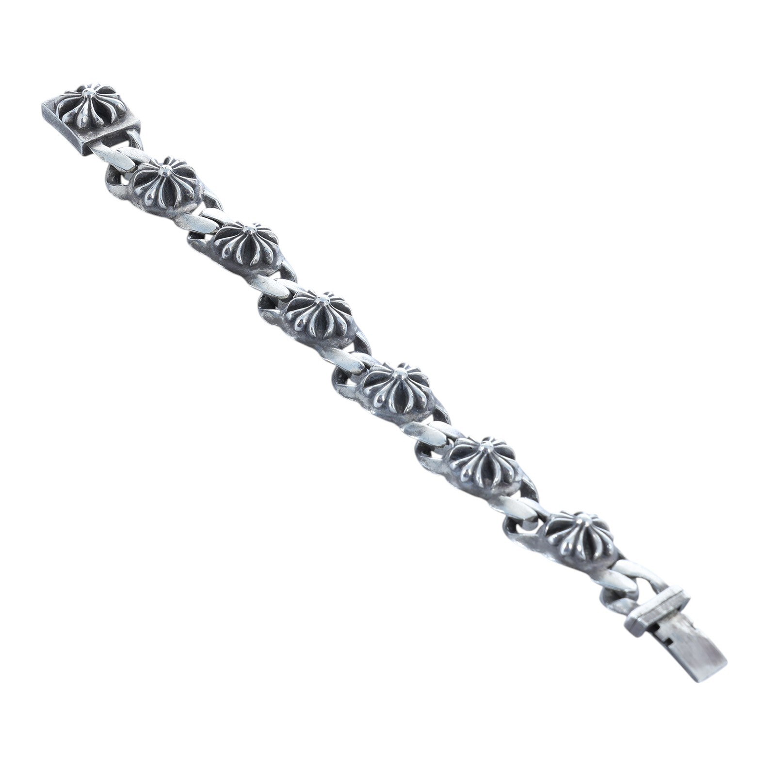 CHROME HEARTSCHROME HEARTS 925 CROSS 6LINK BRACELET