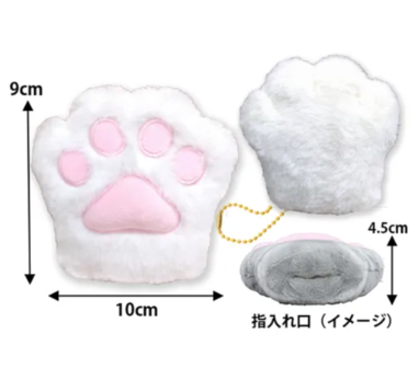 日本貓貓手掌公仔 (非日本製)