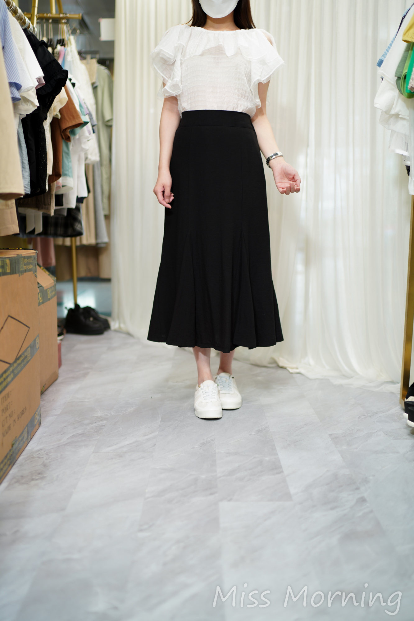 肩位好靚暗格上衣(14715)