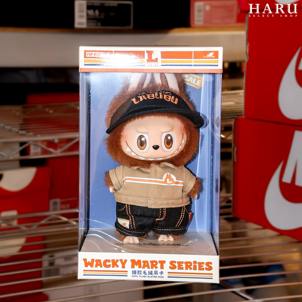 POP MART 泡泡瑪特 POPMART THE MONSTERS LABUBU 拉布布 搞怪 怪味便利店-毛絨吊卡 掛飾 掛件 可脫光