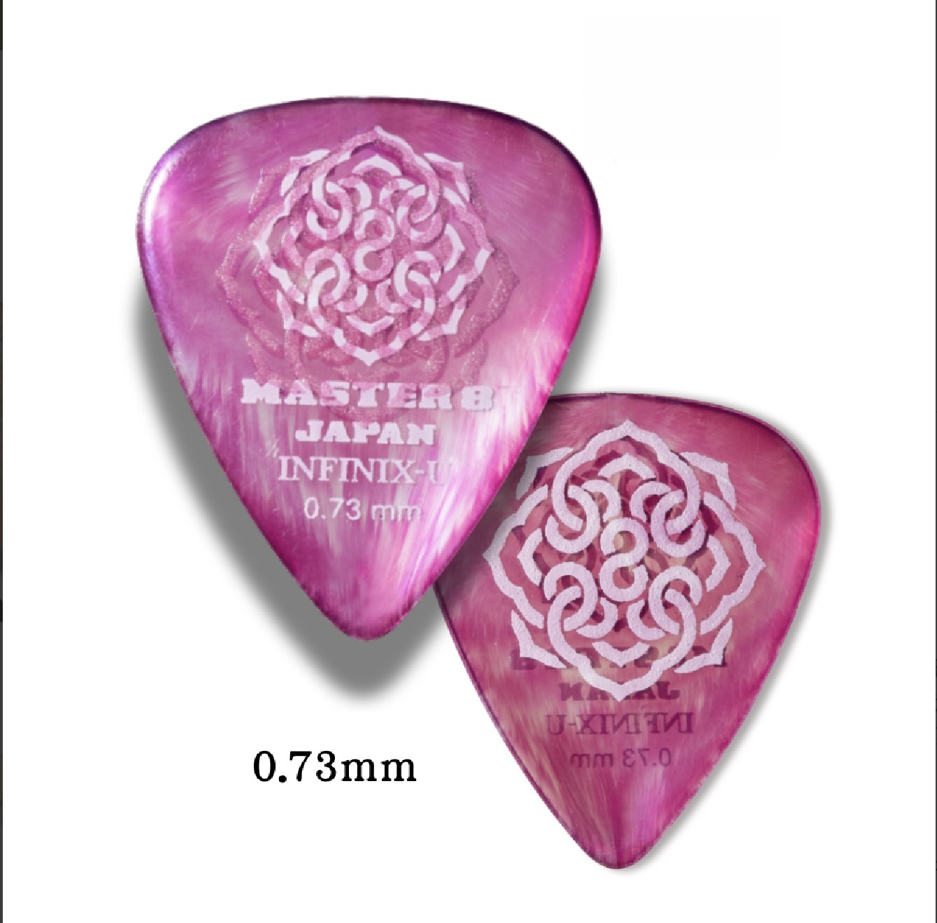MASTER 8 JAPAN 日本製 / MASTER 8 JAPAN / INFINIX U HARD GRIP ULTEM 塑鋼磨砂防滑 吉他彈片 淚滴 / JAZZ / 三角 第 4 張圖片｜三峽吉他 / Bass