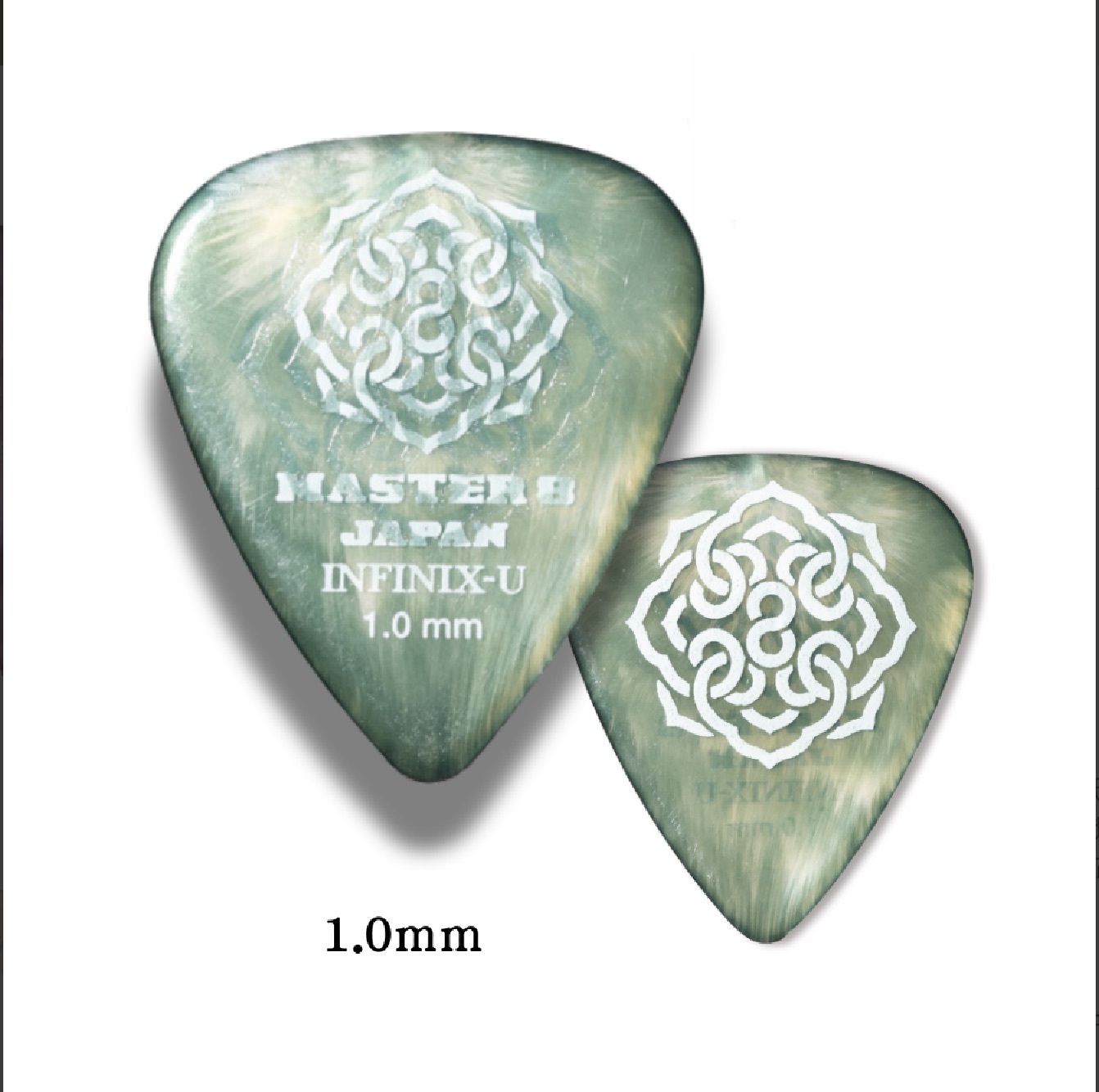MASTER 8 JAPAN 日本製 / MASTER 8 JAPAN / INFINIX U HARD GRIP ULTEM 塑鋼磨砂防滑 吉他彈片 淚滴 / JAZZ / 三角 第 6 張圖片｜三峽吉他 / Bass