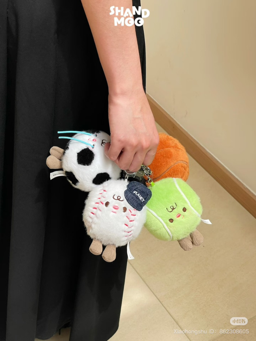 【 預購 】Shand Moo 小星球活力星系列 球類運動娃娃吊飾