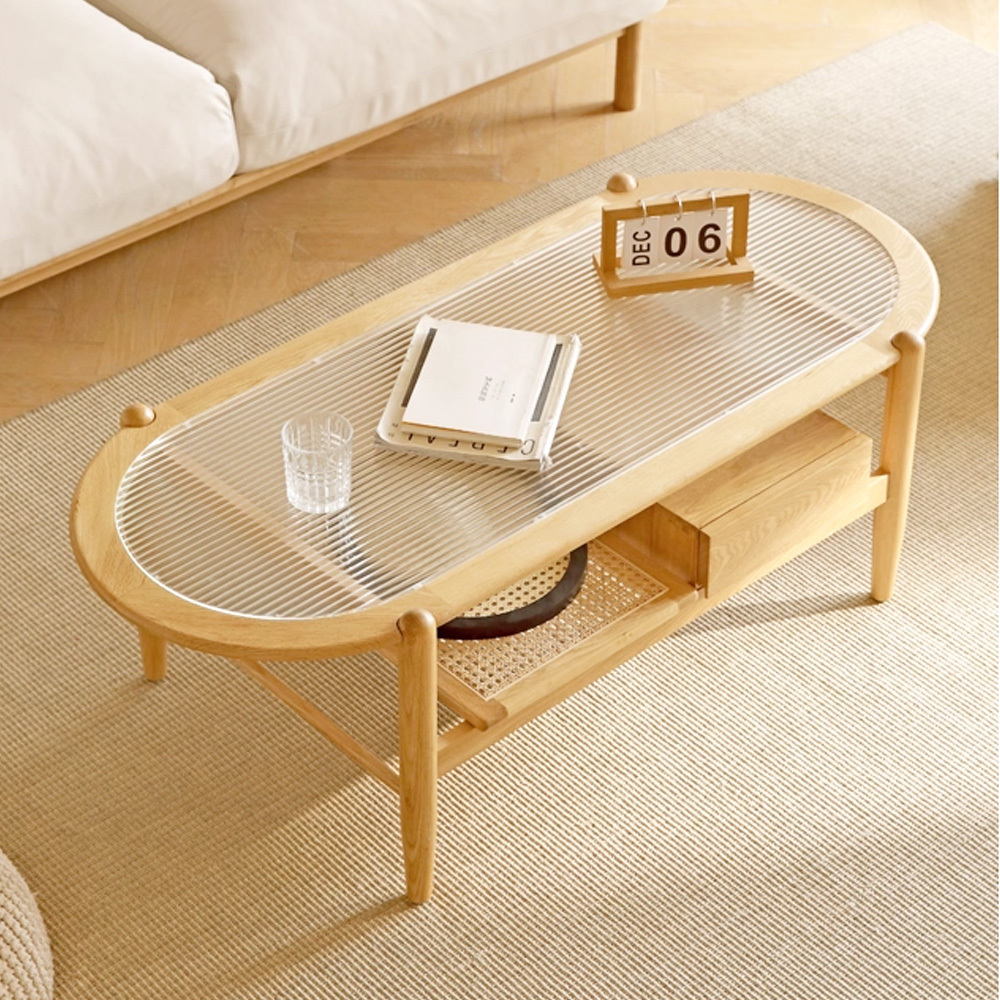 〖特惠款〗氧氣實木茶几 FP-0077