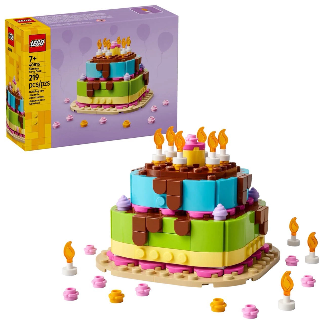 LEGO 40815 生日派對蛋糕Birthday Party Cake LEGO® Iconic系列