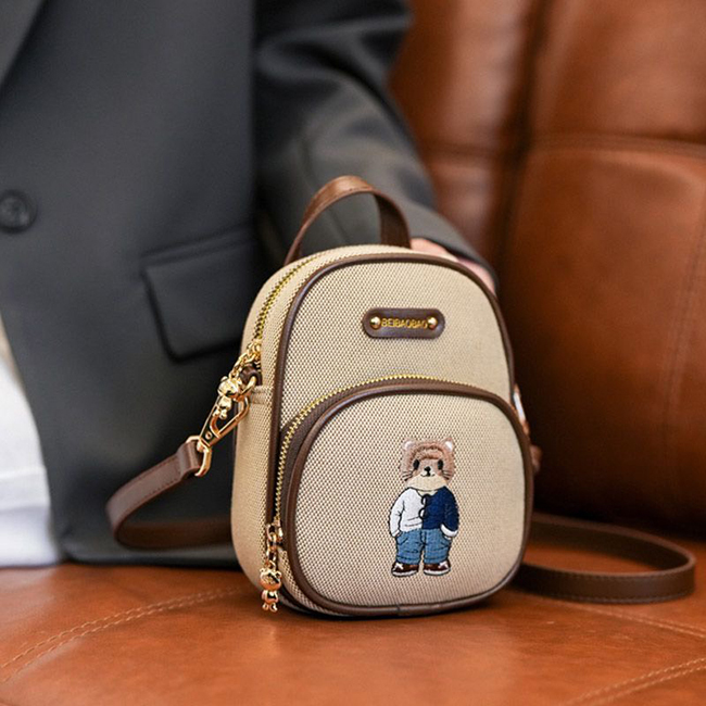 圓圓胖胖可愛果子狸貓熊包款-快速現貨