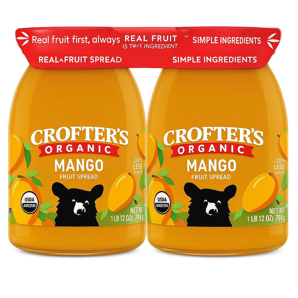 【直播】CROFTER'S LL0711511 有機芒果醬 28oz(2罐裝)