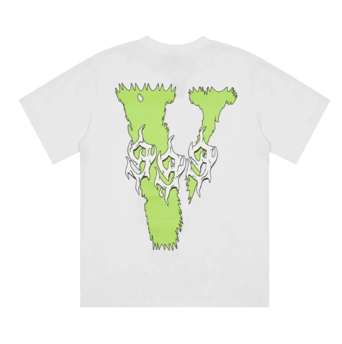Juice Wrld x Vlone Fighting Demons Tee - White/Green