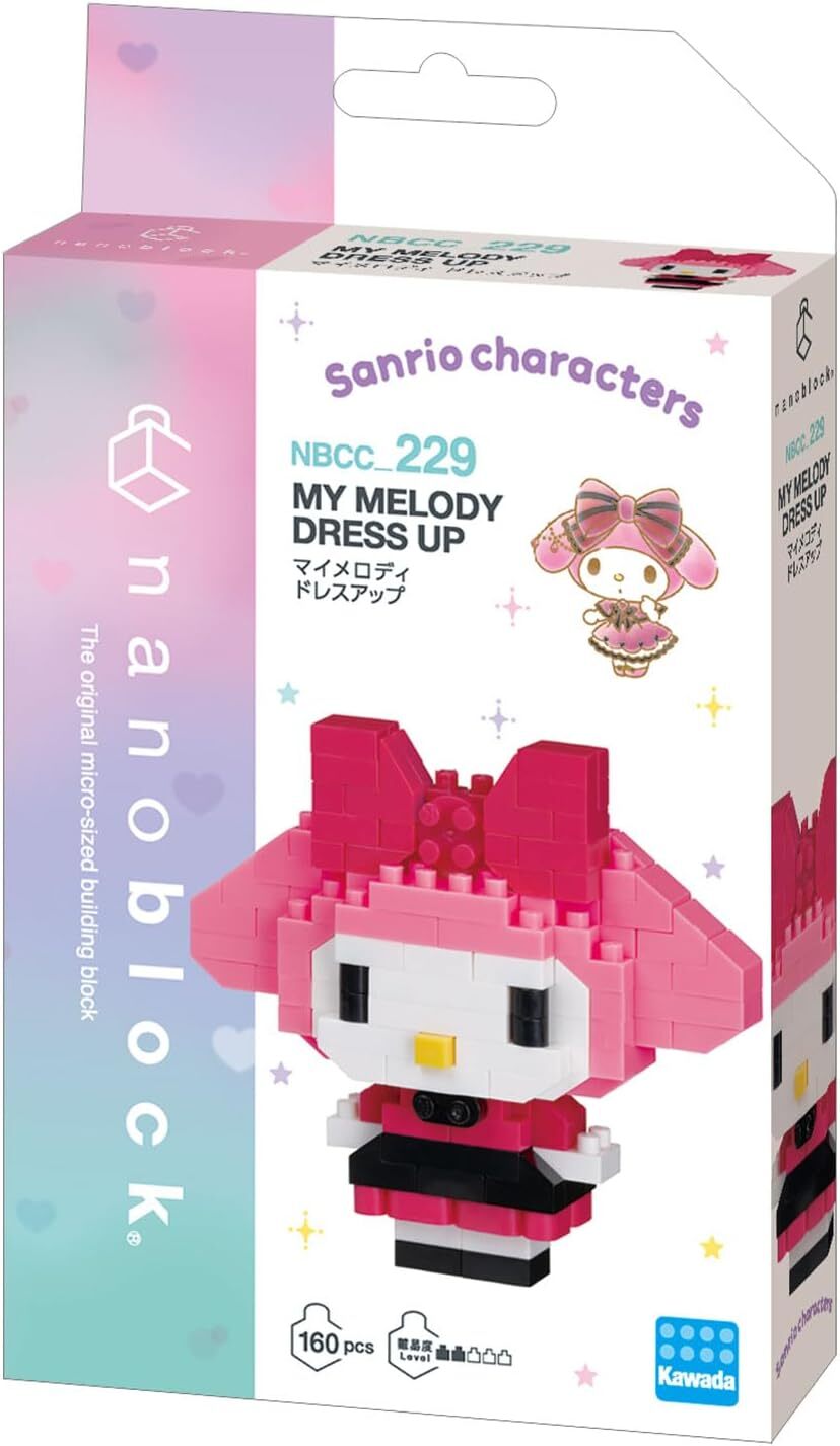 Nanoblock 迷你積木 NBCC_229 美樂蒂洋裝