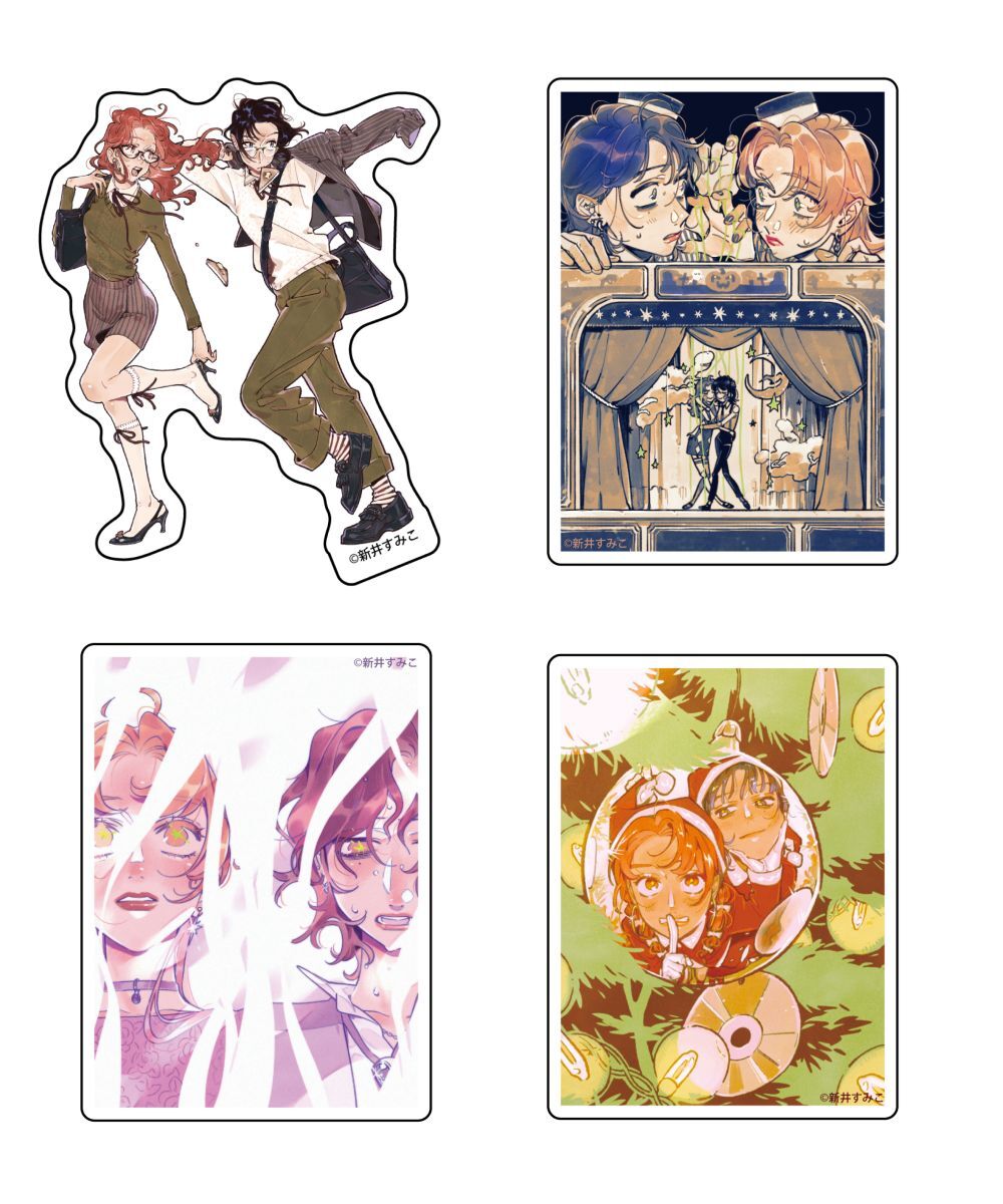 預購-我在意的對象並不是男人　貼紙 系列 【日本進口精品】