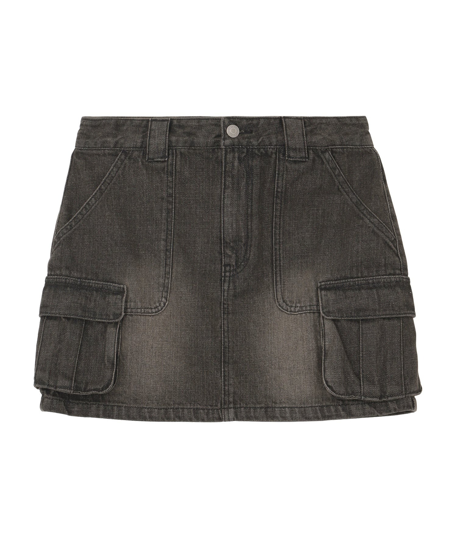 X-girl CARGO POCKET DENIM MINI SKIRT