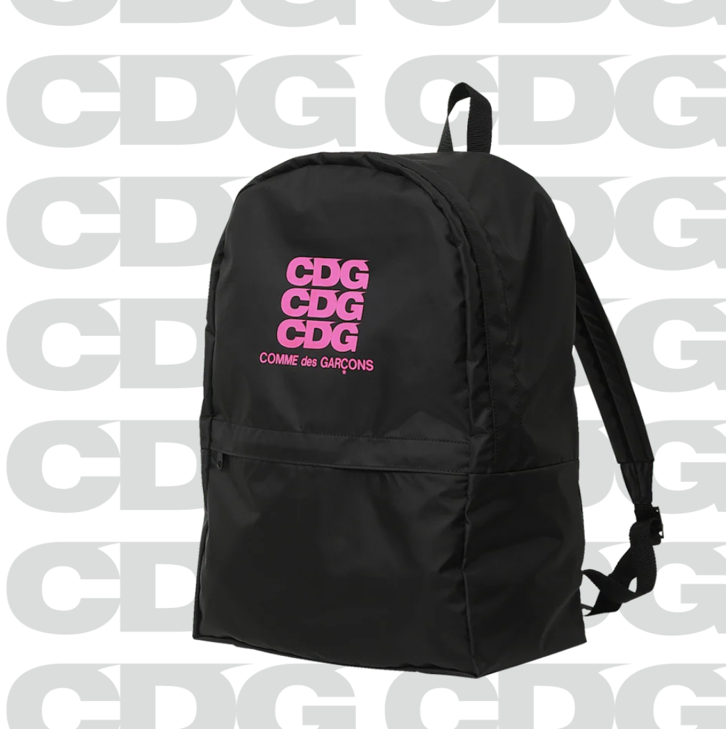 【CDG】FLUORESCENT PRINTED BACKPACK