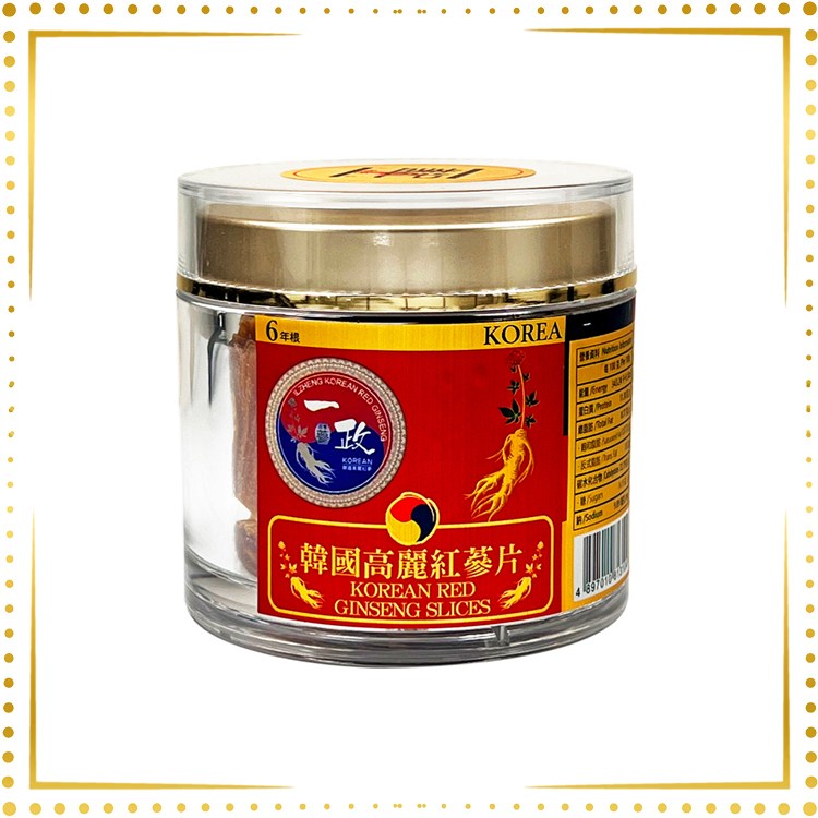 韓國高麗紅蔘切片(3両裝)