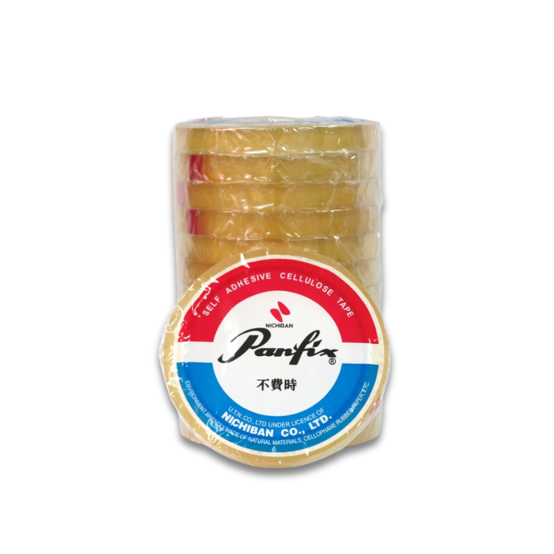 Panfix 不費時 1/2” (50碼) 透明膠紙 (1筒12卷)