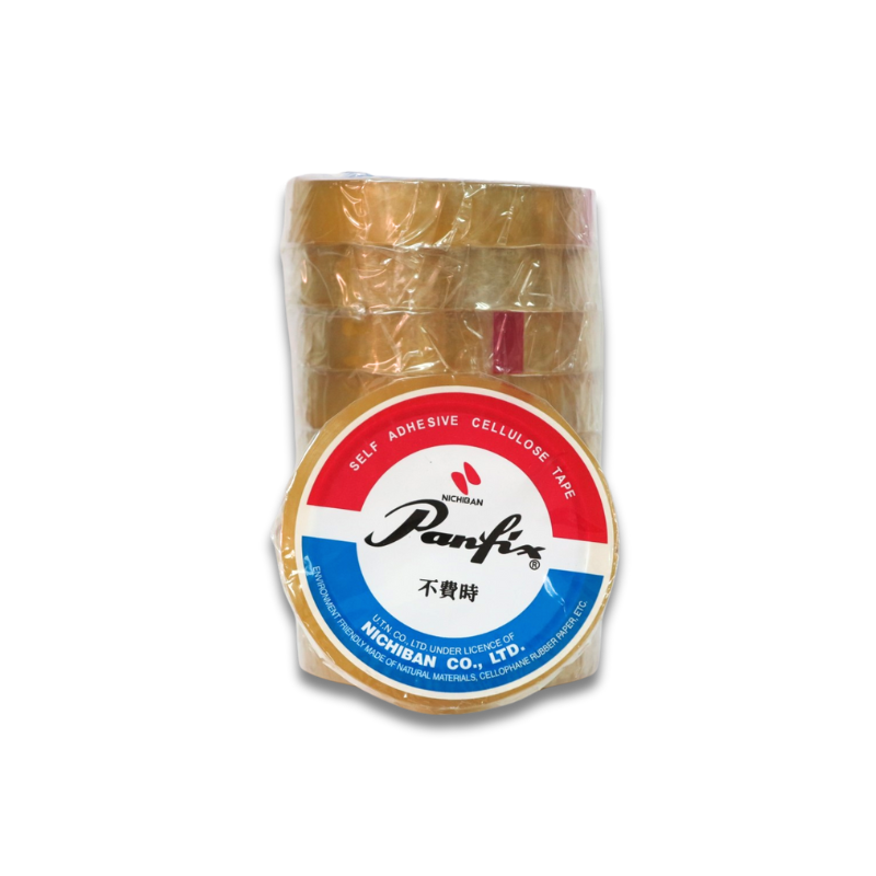 Panfix 不費時 3/4” (50碼) 透明膠紙 (1筒8卷)