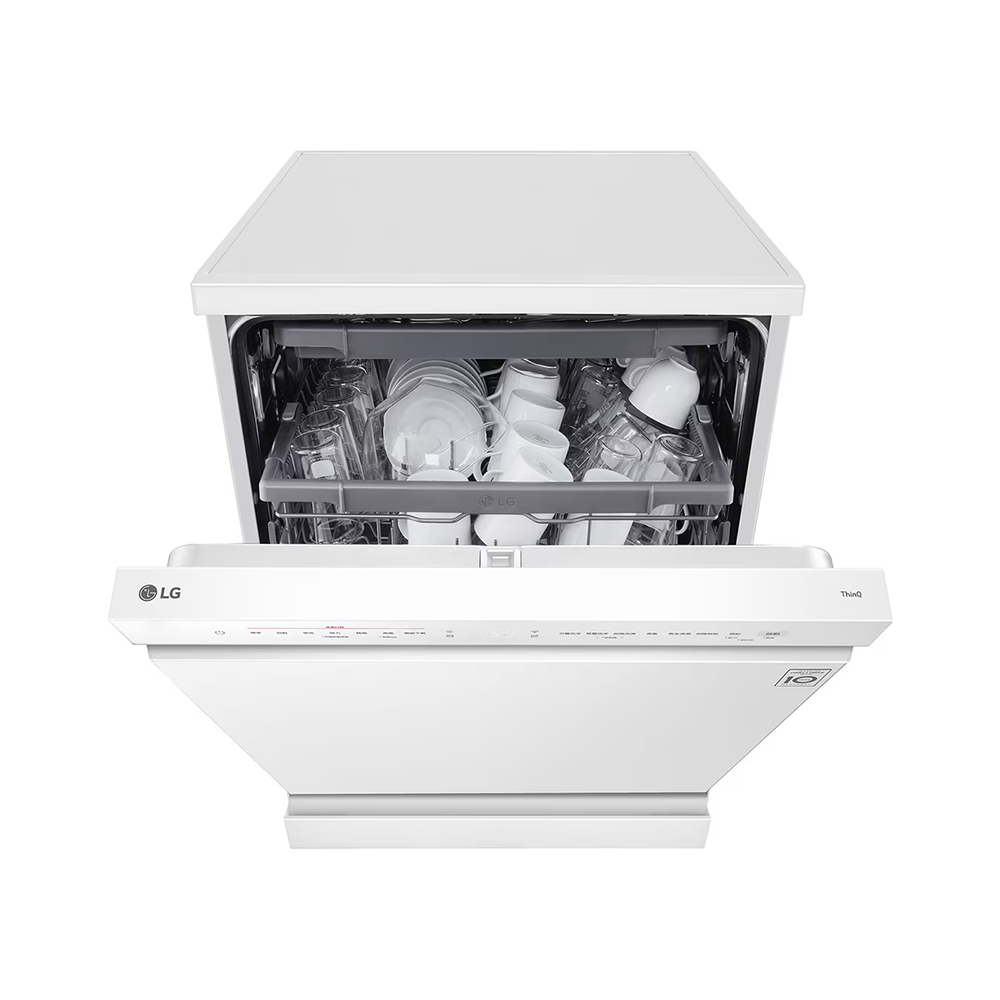 LG | 14人份 QuadWash™ 洗碗機｜雲朵白 DFB533FW
