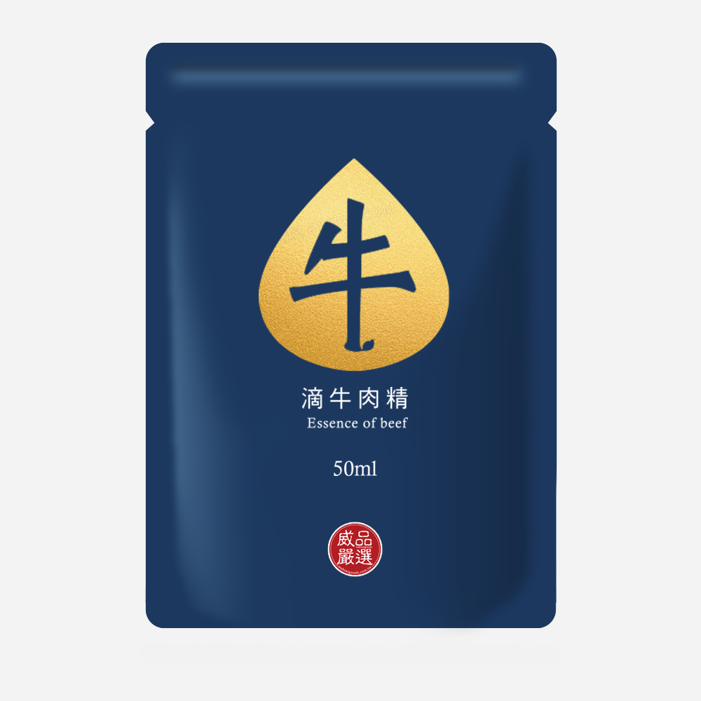 【威品嚴選】滴牛肉精x1入裸包(常溫)(結帳再享9折優惠)