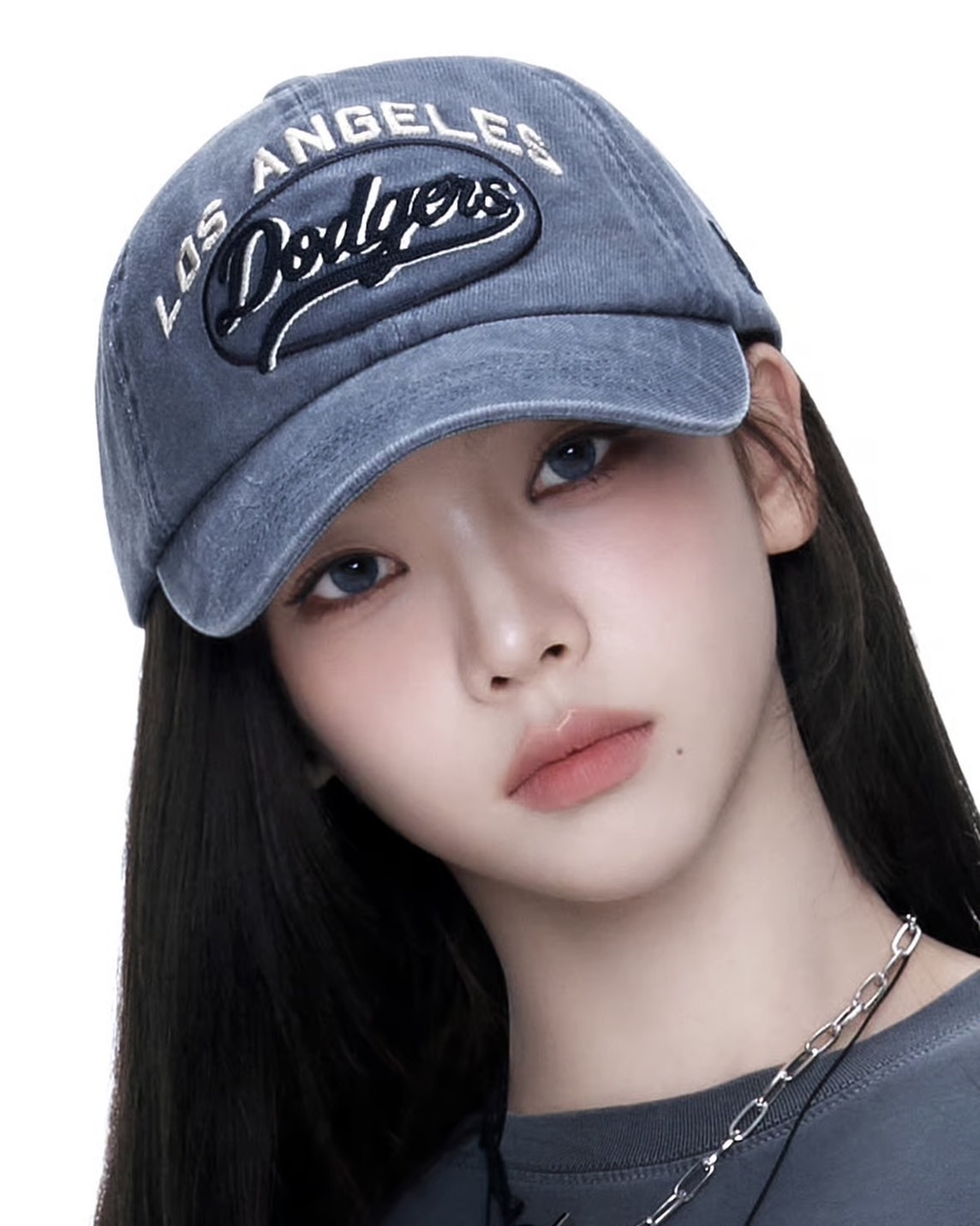 <卡姐同款!>>MLB Varsity Vintage 洛杉磯 道奇隊 草寫 棒球帽 四色