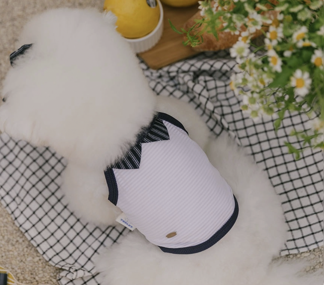 夏日涼感條紋衣