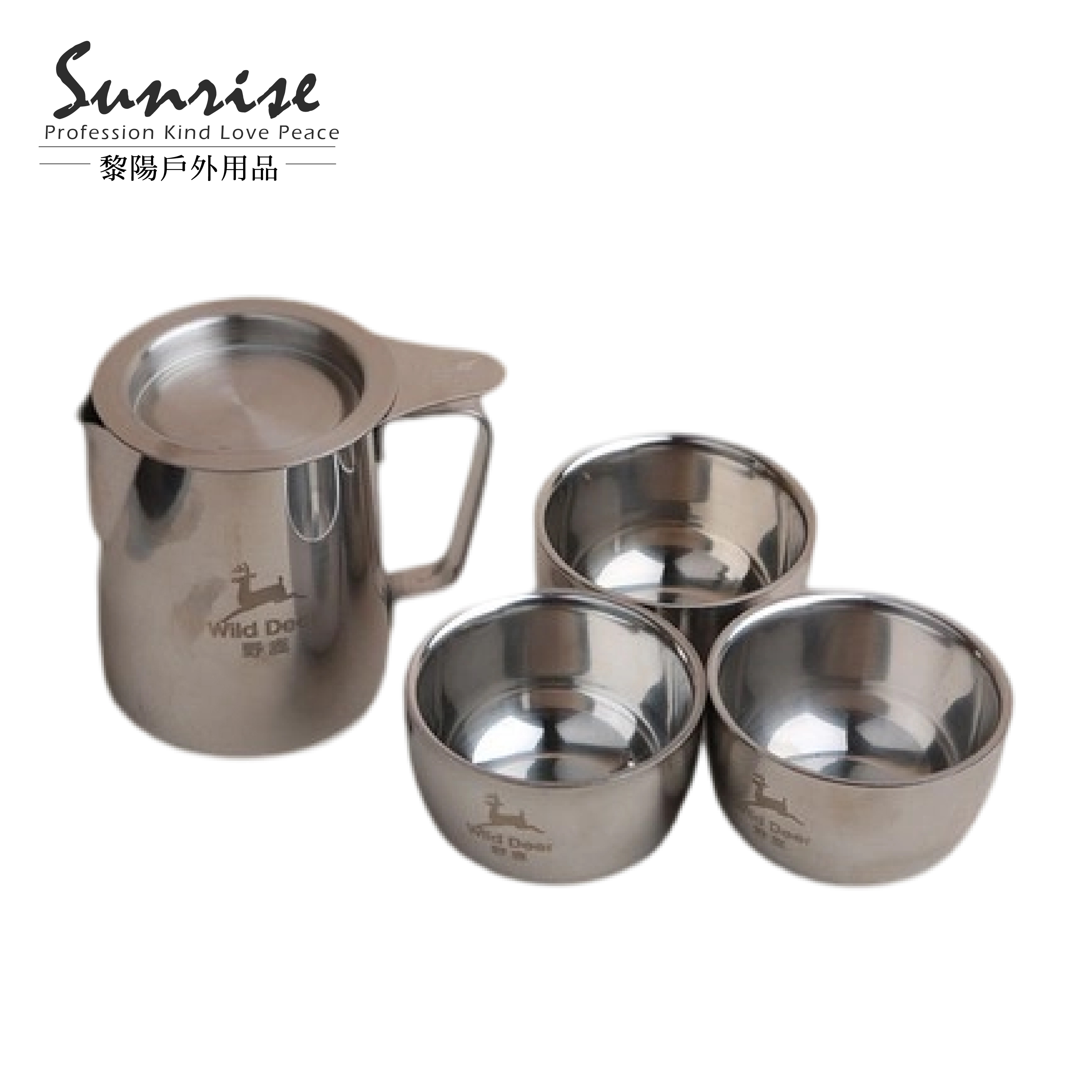 攜帶式泡茶茶壺組(附收納包) 52CTV1120220