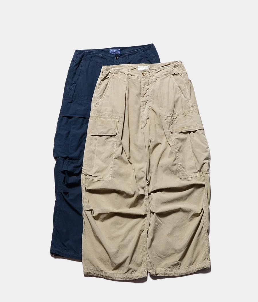 【送料無料 】25ss HERILL Linen Jungle fatigue HERILL(へリル)25SS 