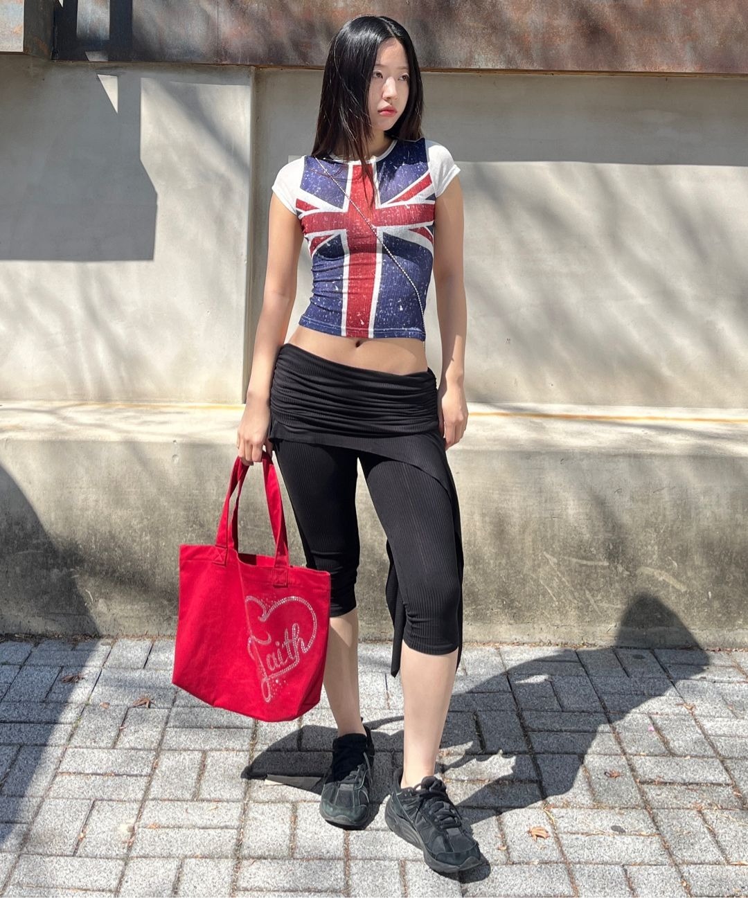 ★SCULPTOR★ Faith Rhinestone Eco Bag Red SC25S506RD Faith Rhinestone Eco Bag Red – SCULPTOR JAPAN