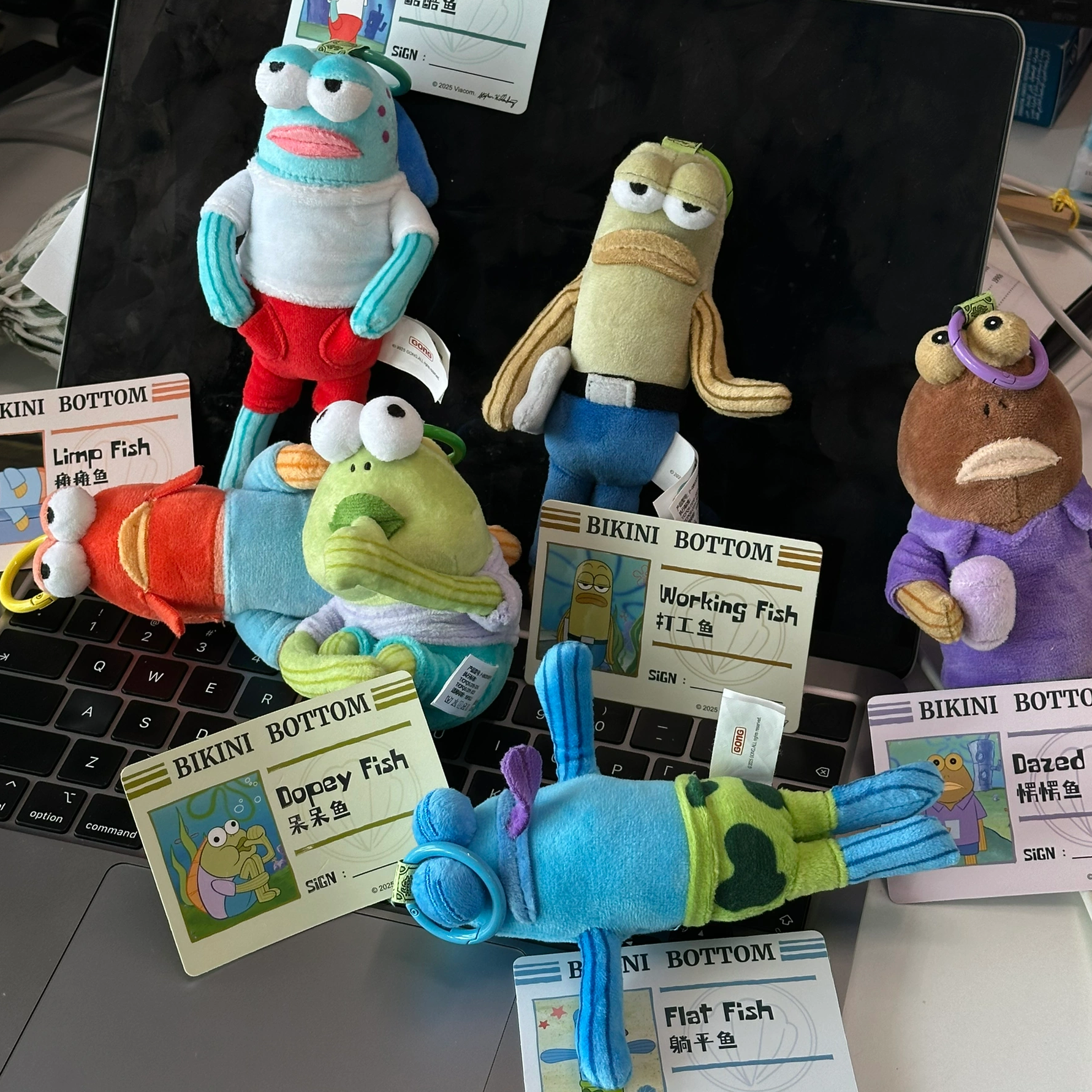 海綿寶寶 比奇堡的居民們 吊飾 鑰匙圈 盲盒 / 預購